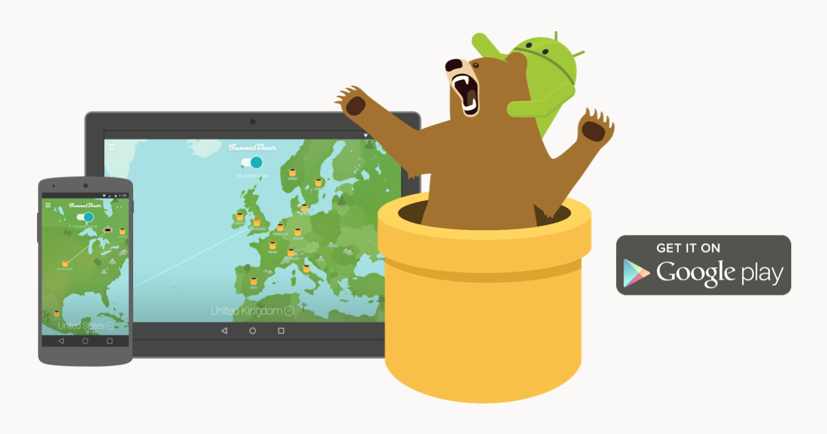 TunnelBear VPN - Apps on Google Play